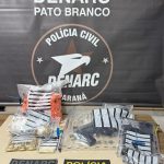 Operação integrada apreende drogas, submetralhadora e munições em Coronel Vivida