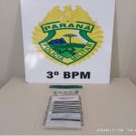 Polícia Militar apreende porção de maconha durante patrulhamento em Vitorino