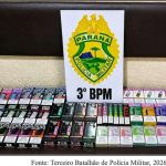 PM apreende drogas, cigarros eletrônicos e prende três pessoas em Pato Branco e região
